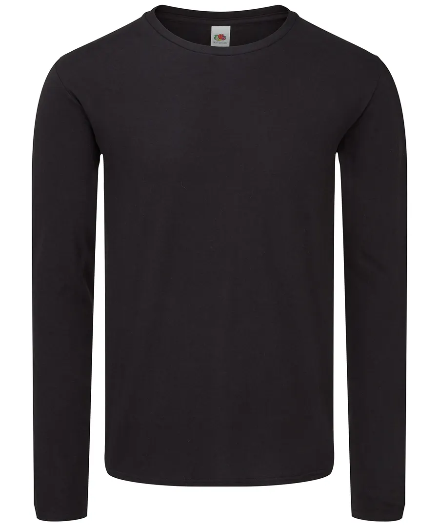 Iconic 150 classic long sleeve T – Black