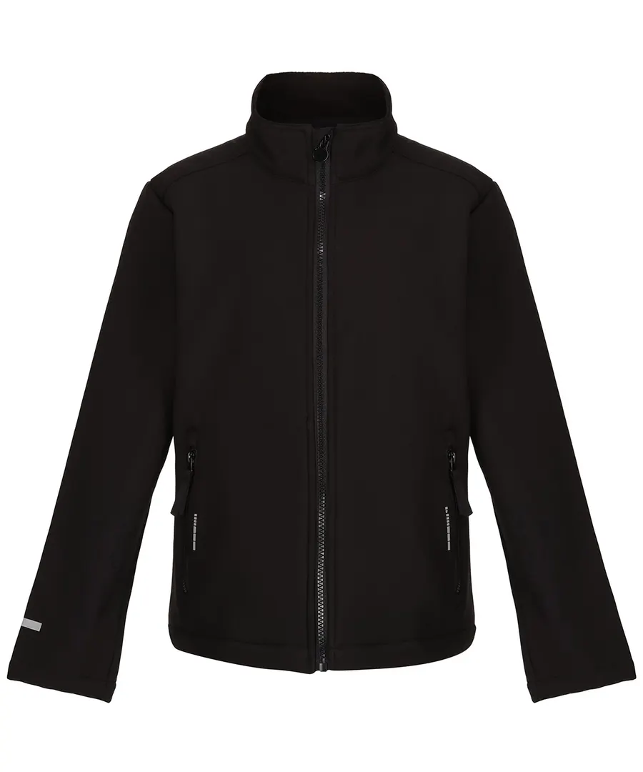 Kids Ablaze softshell jacket – Black