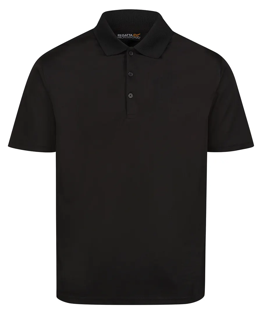 Pro wicking polo – Black