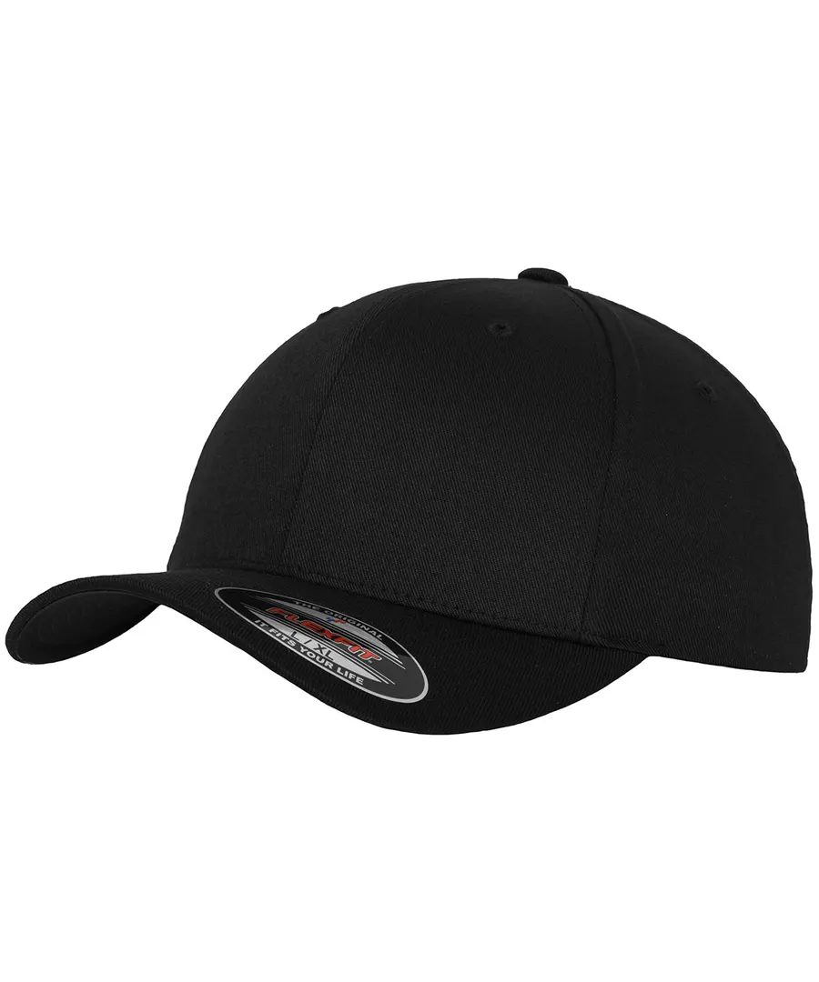 Flexfit fitted baseball cap (6277) – Black/Black
