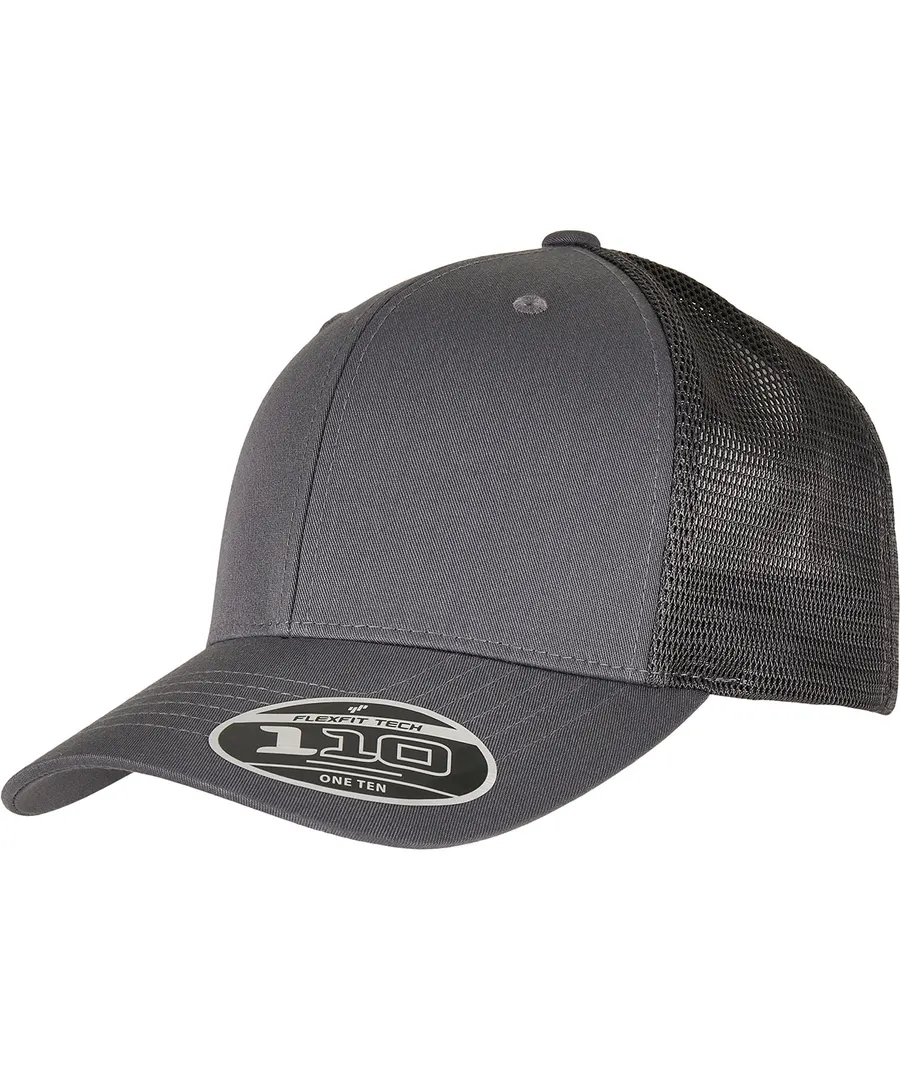 110 Flexfit melange trucker (110PT) – Grey/Melange