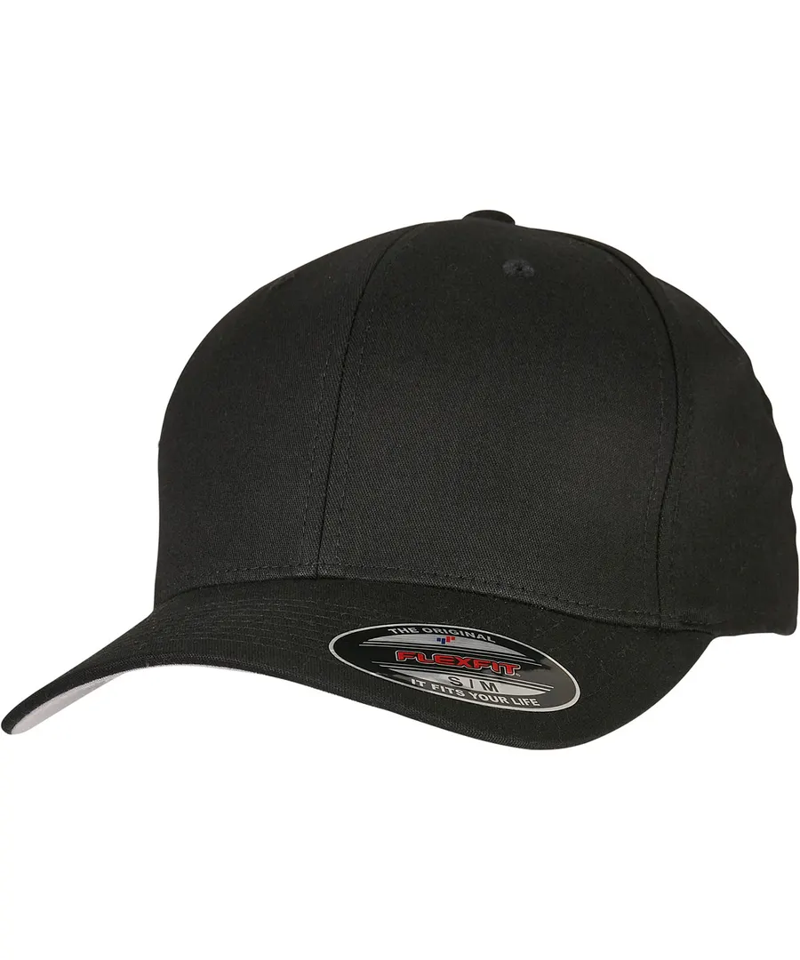 V-Flexfit® cotton twill cap (5001) – Black