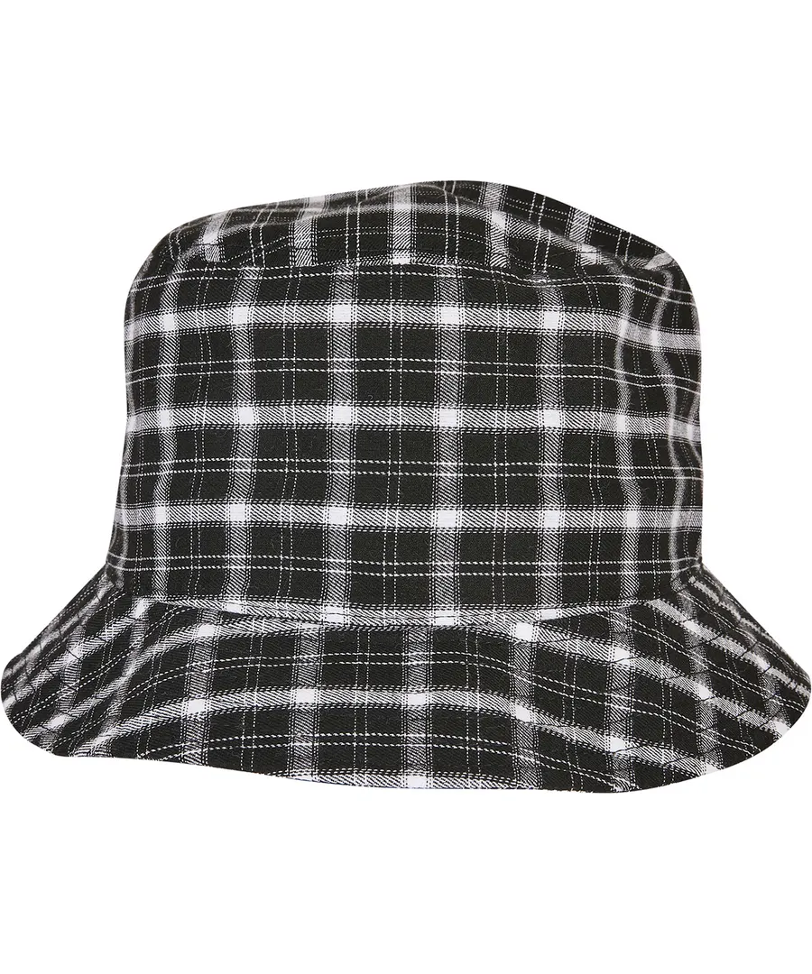 Check bucket hat (5003C) – Black/Grey