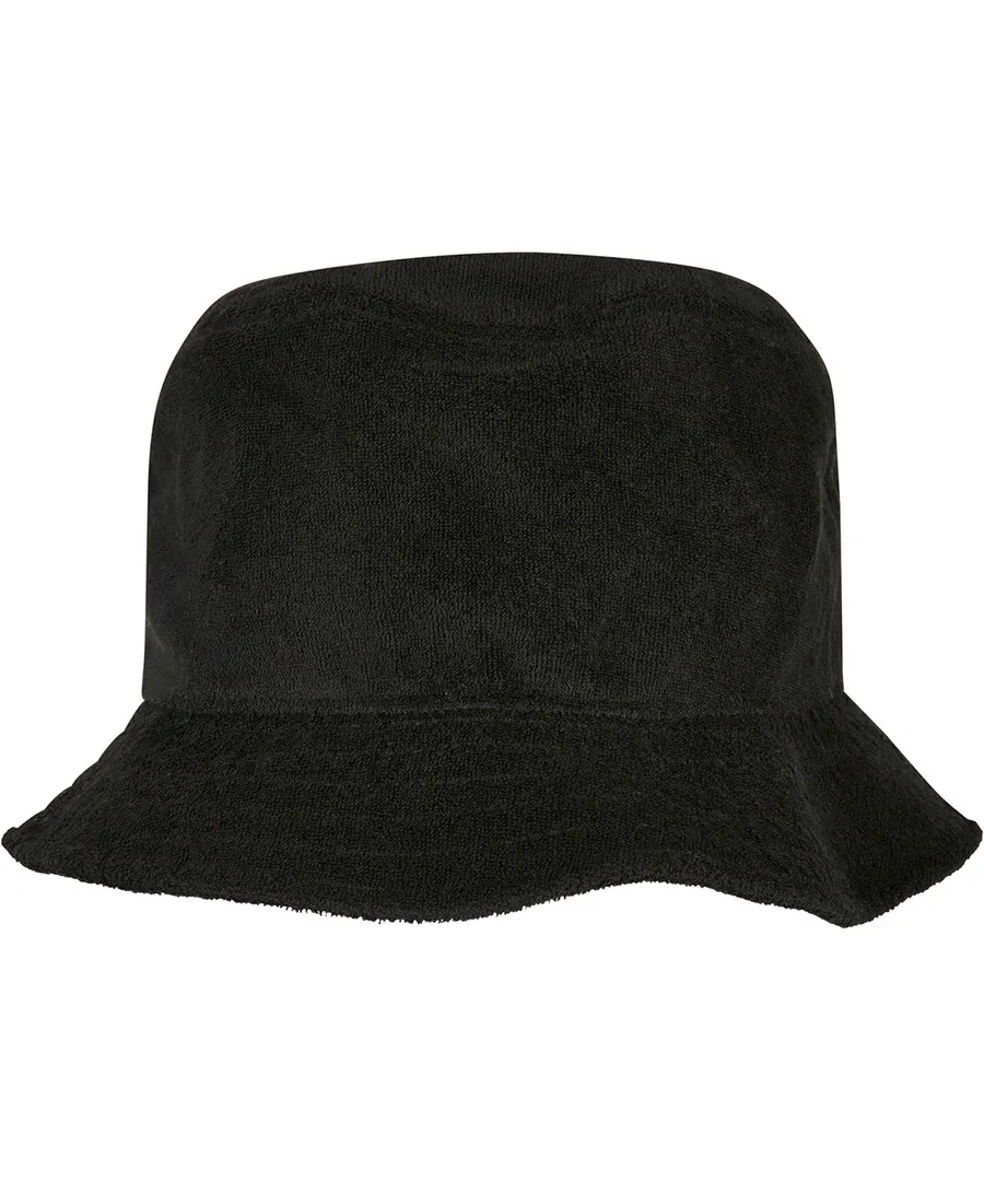 Frottee bucket hat (5003FB) – Black