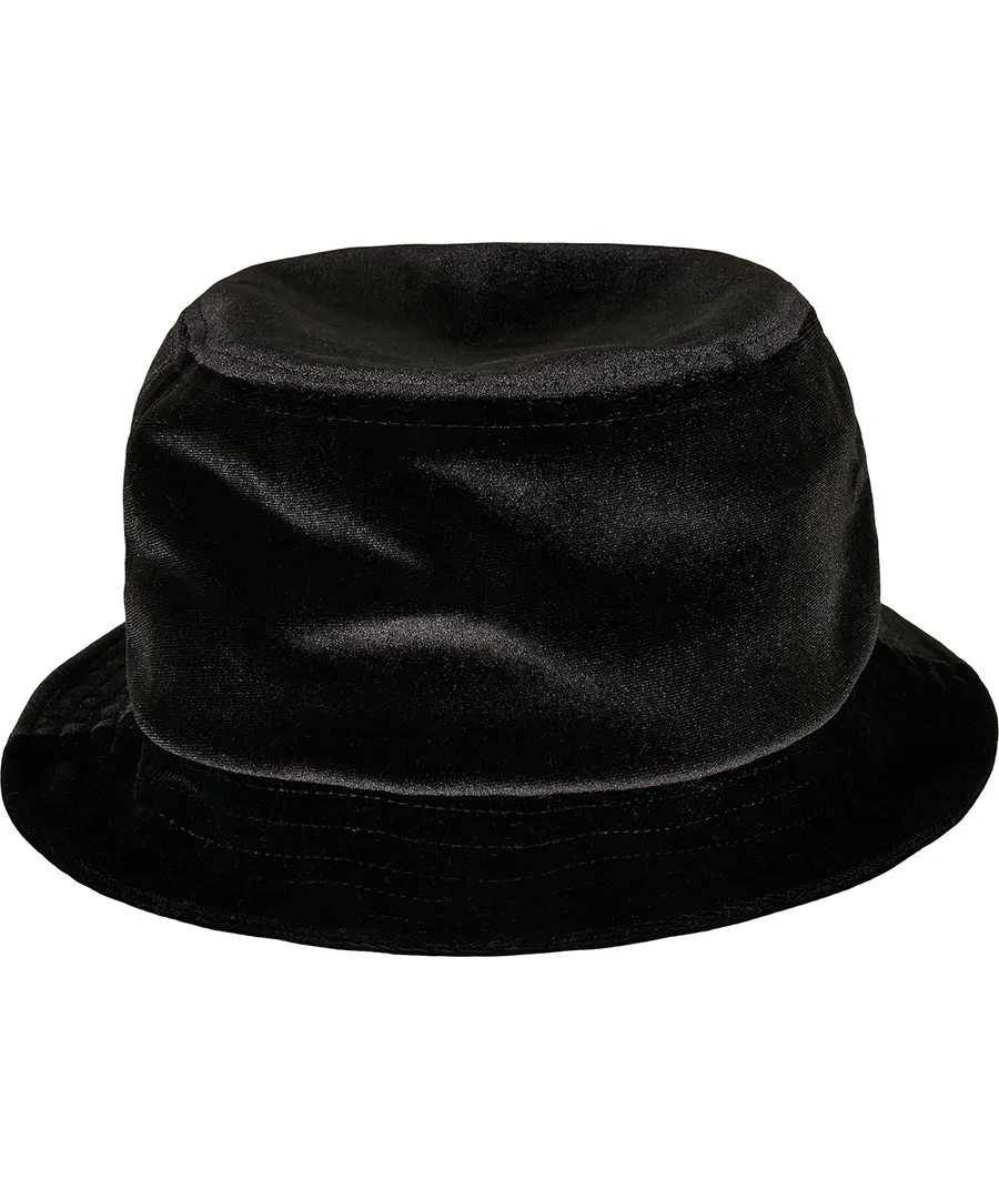 Velvet bucket hat (5003VB) – Black