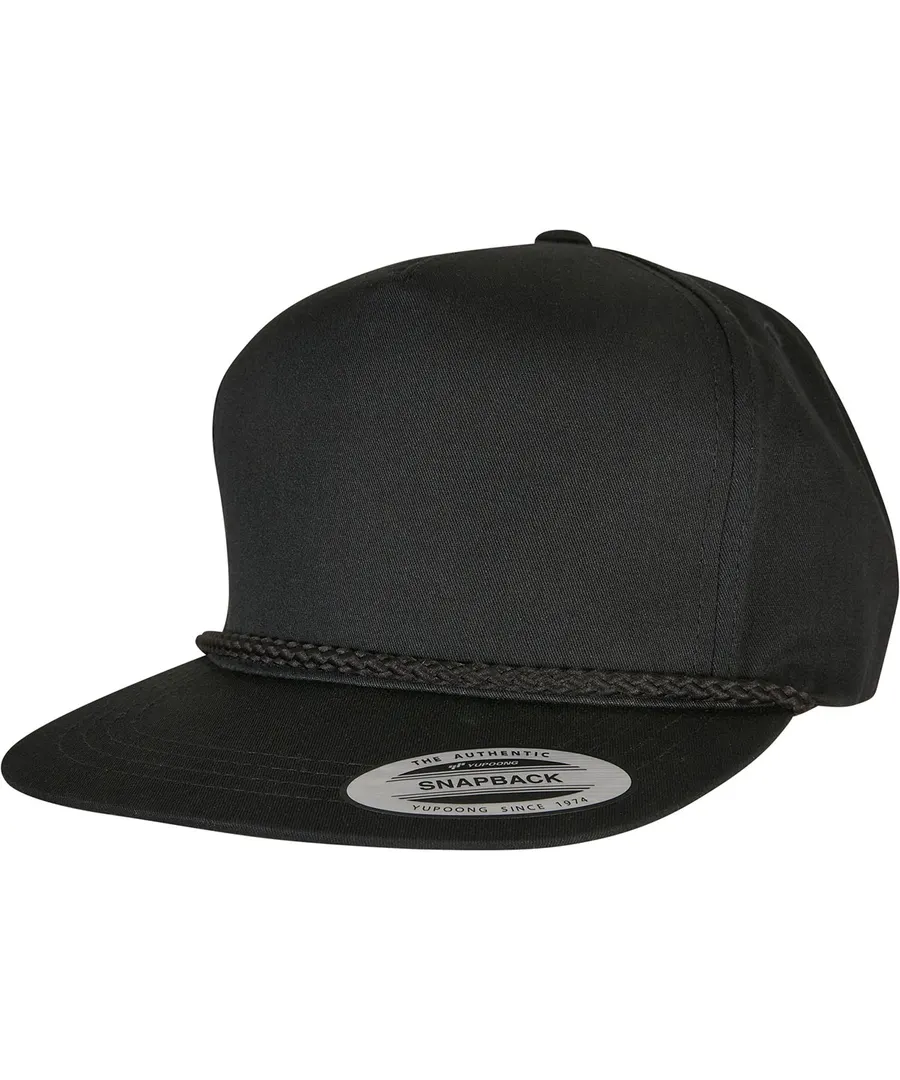 YP Classics® classic poplin golf cap (6002) – Black