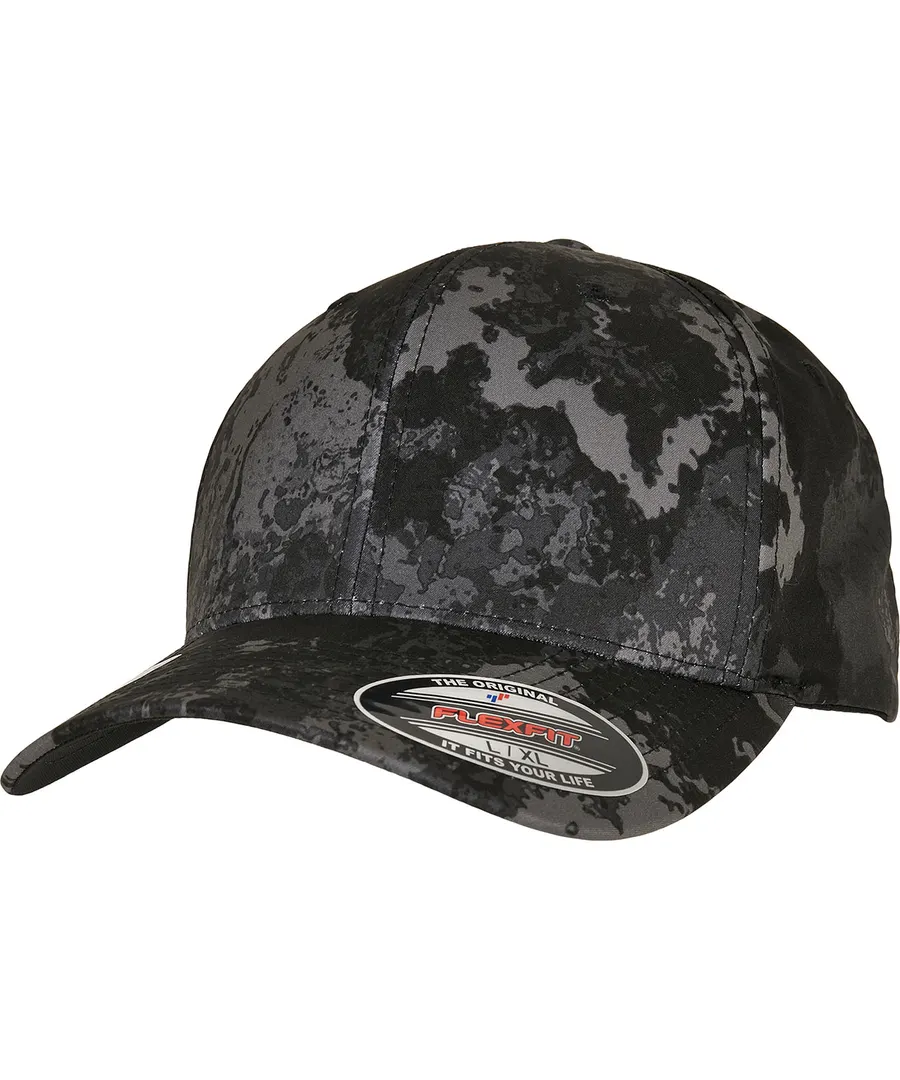 Flexfit Veil Camo™ cap (6277VC) – Poseidon Black