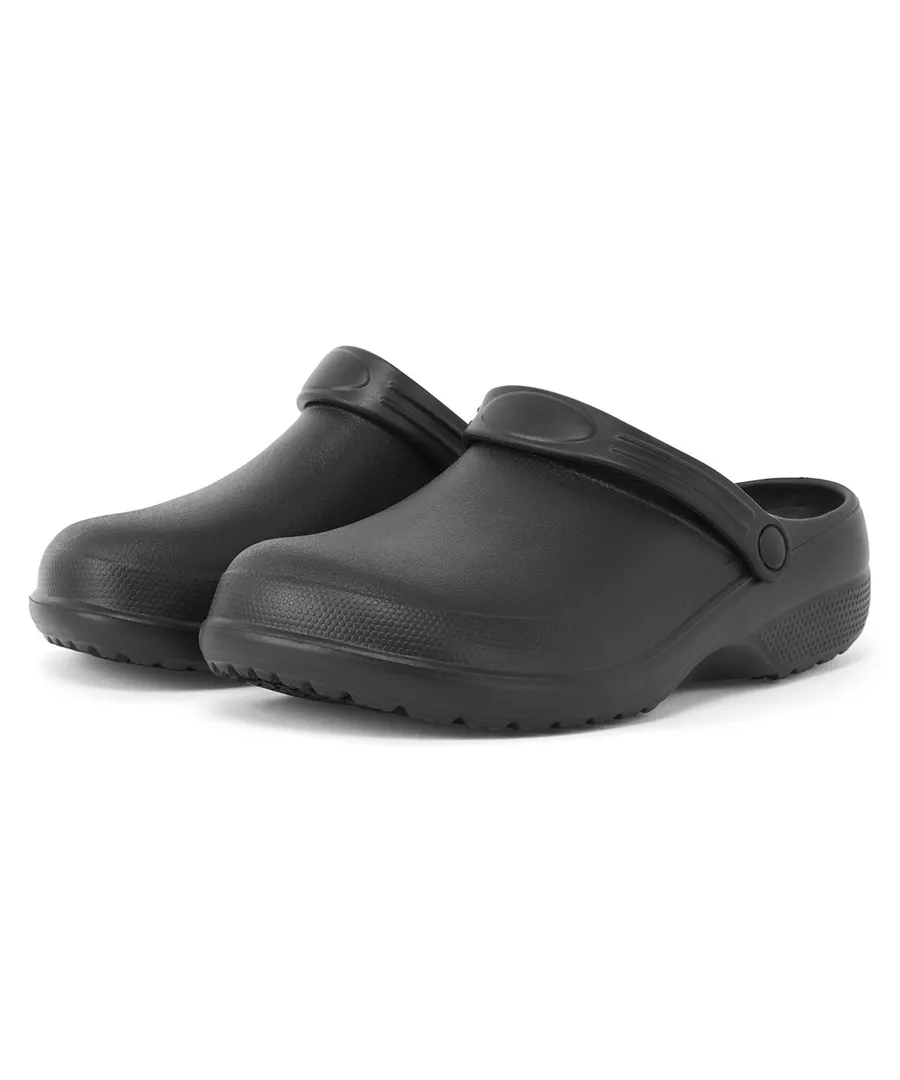 Chef’s non-slip ‘Anchor’ clogs – Black