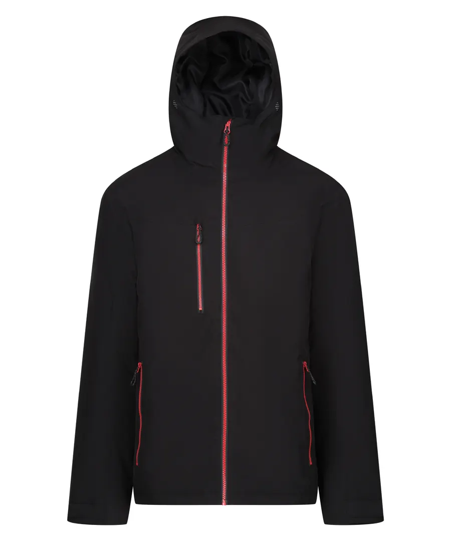 Navigate waterproof insulated jacket – Black/Classic Red