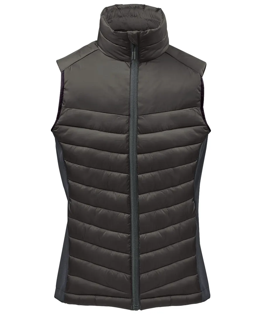 Women’s Montserrat thermal vest – Black/Granite