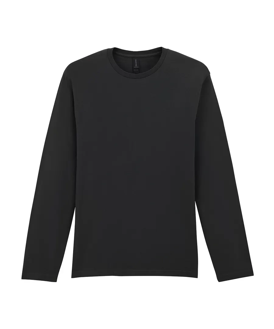 Softstyle™ long sleeve t-shirt – Black