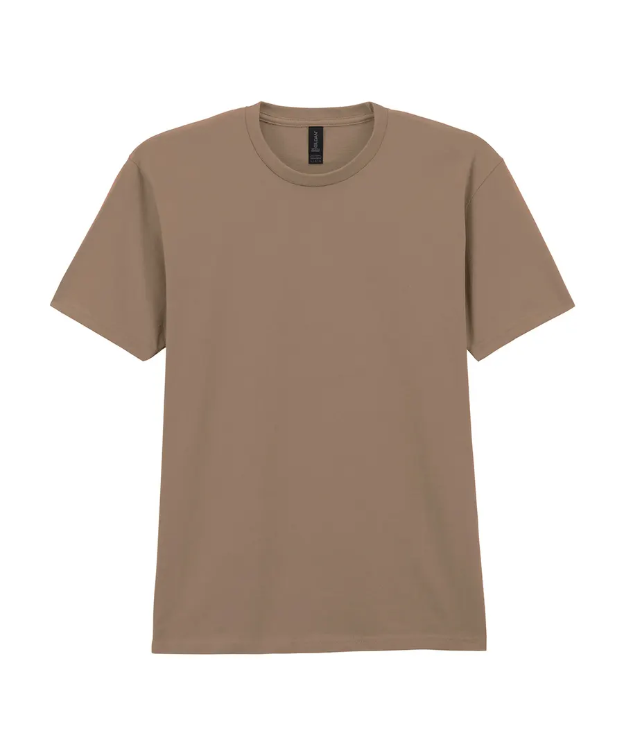 Softstyle™ midweight adult t-shirt – Brown Savana