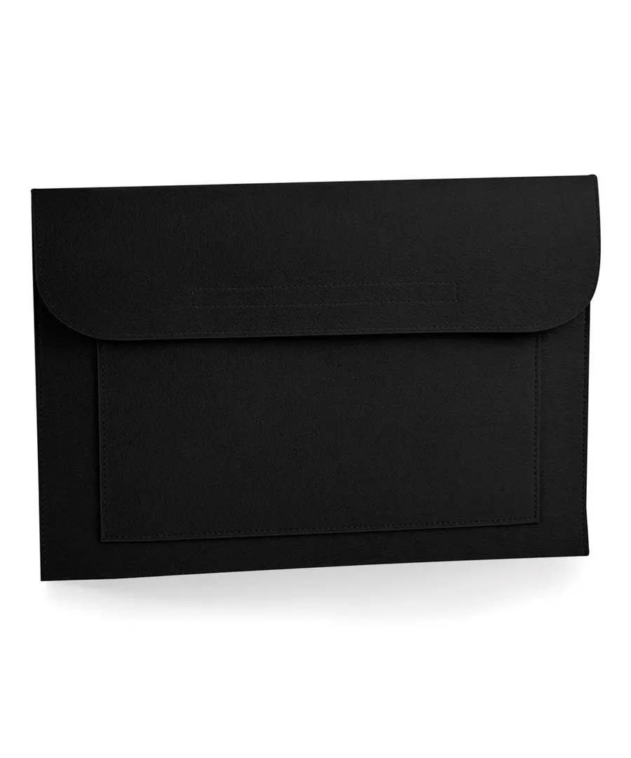 Felt laptop/document slip – Black
