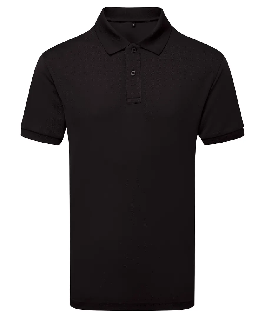 Men's GlacierTech polo – Black