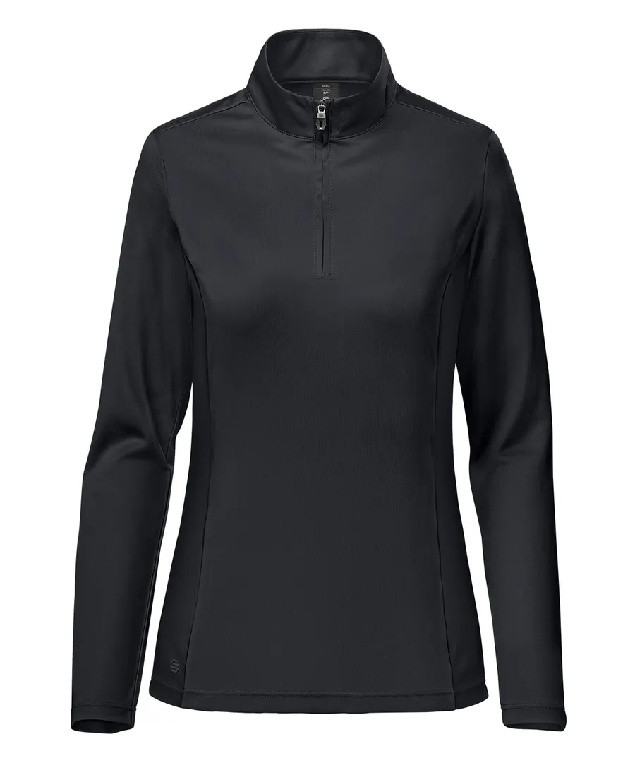 Women’s Monterey 1/4-zip pullover – Black