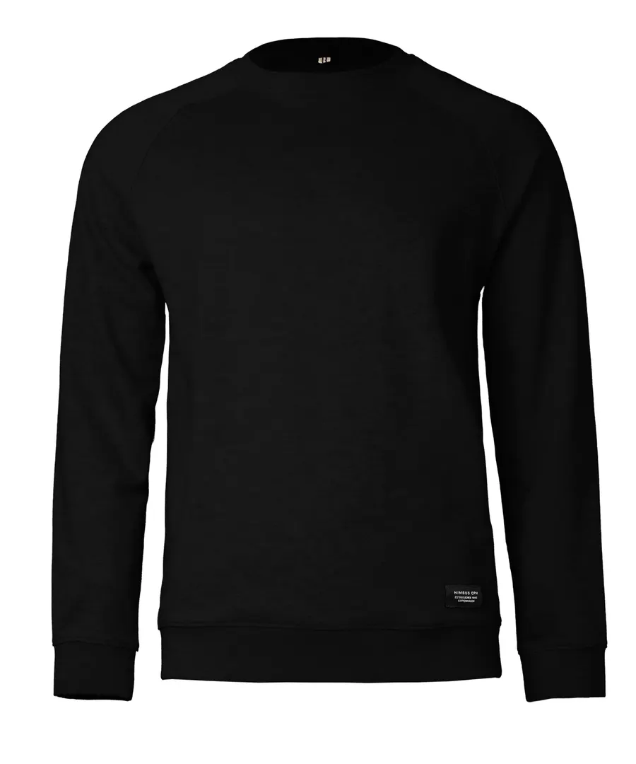 Georgetown – timeless luxury crewneck – Black
