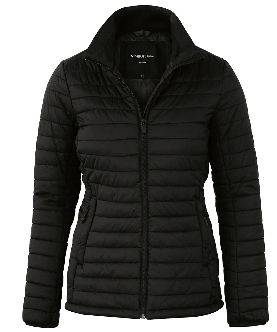 Women’s Olympia – comfortable puffer jacket – Black