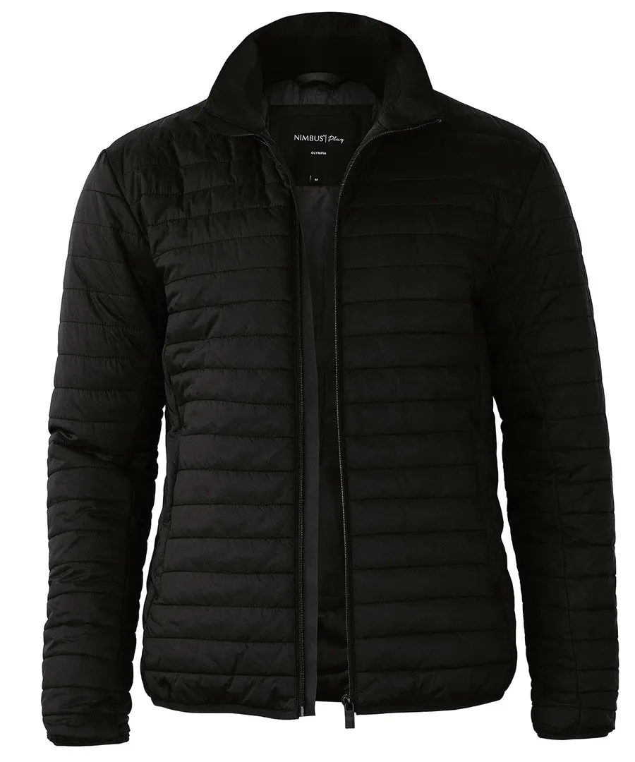 Olympia – comfortable puffer jacket – Black