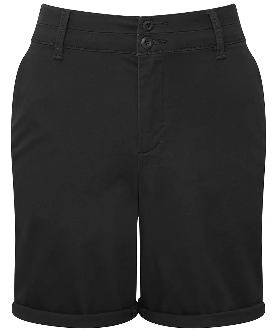 Women’s ultimate chino shorts – Black