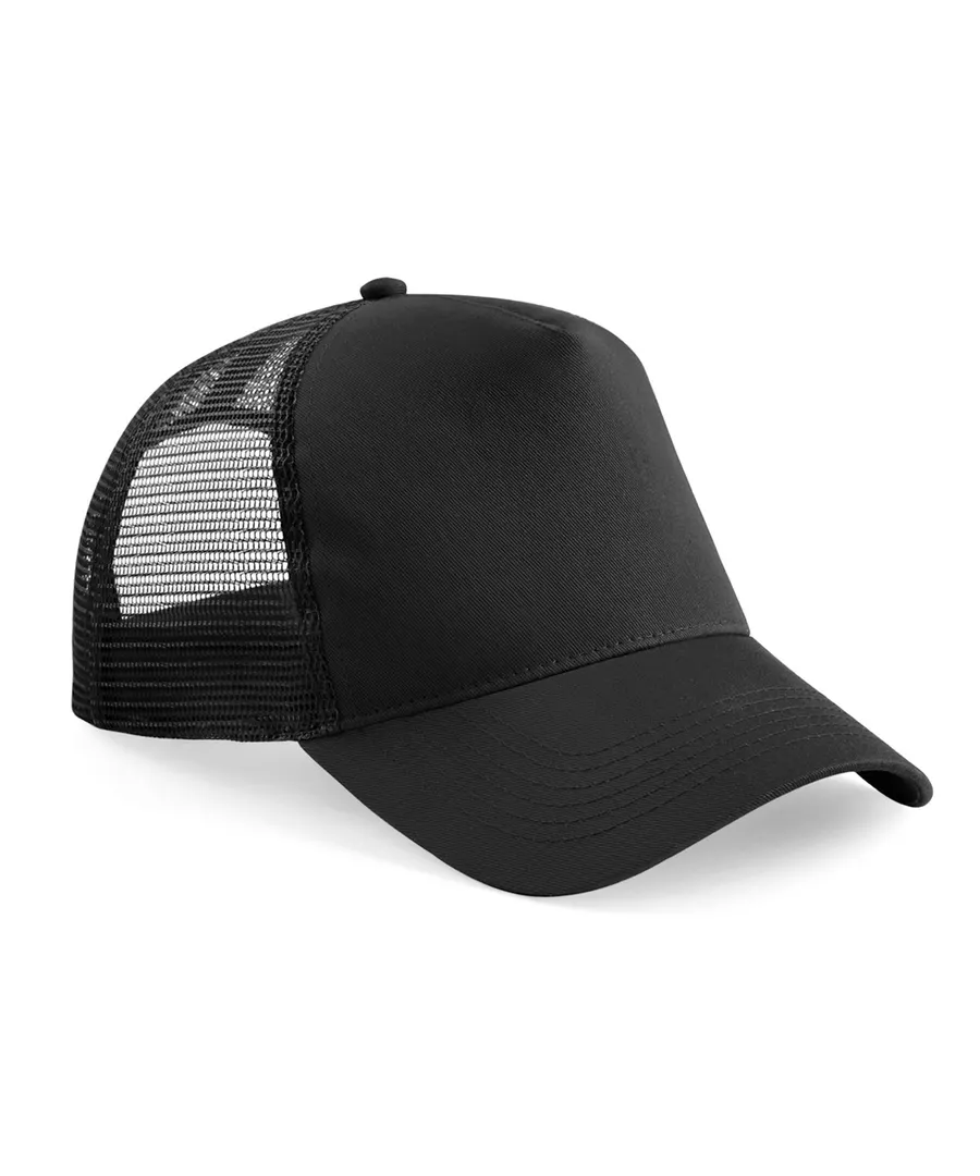 Junior snapback trucker – Black/Black