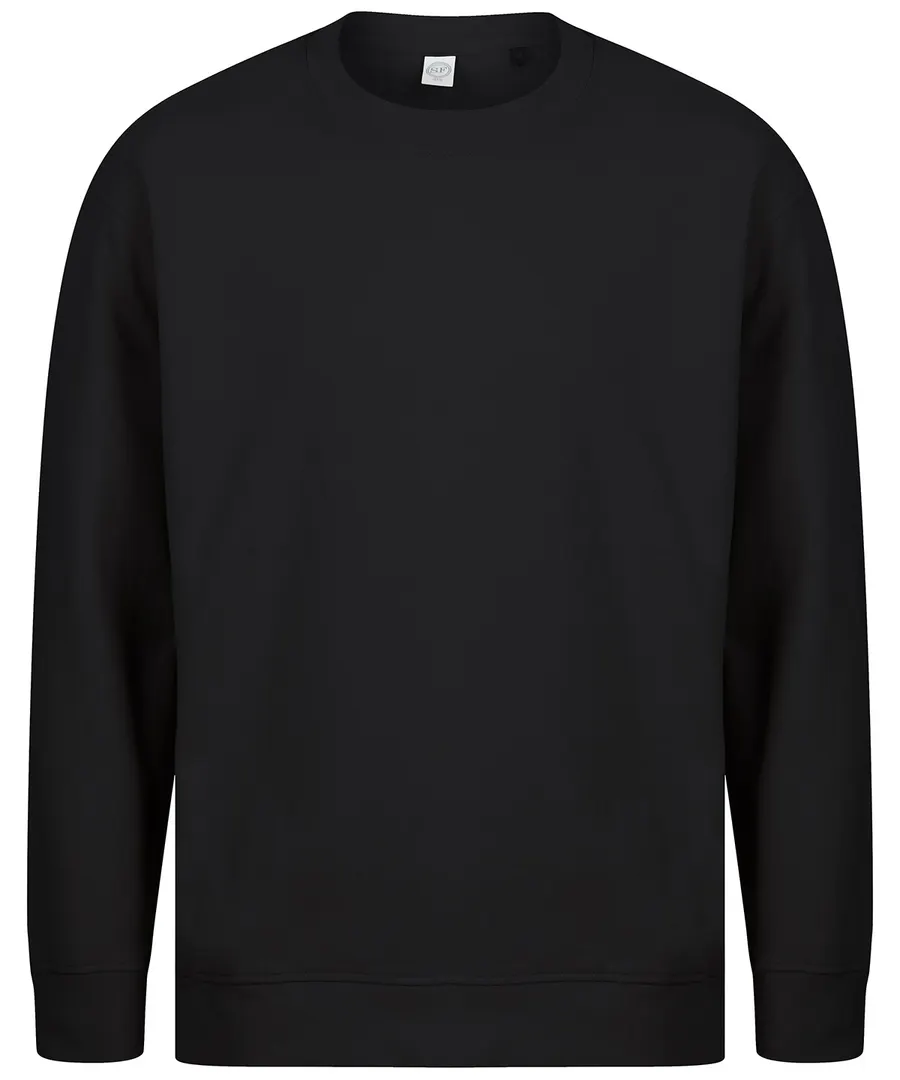 Unisex sustainable fashion sweat – Black