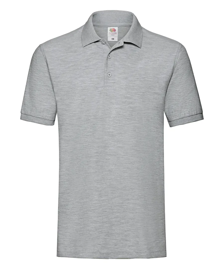 Premium polo – Athletic Heather