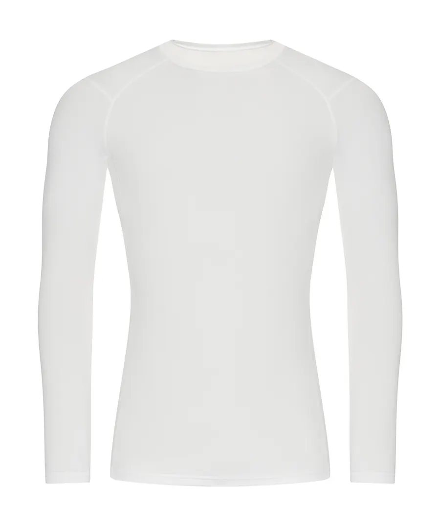 Active recycled baselayer – Arctic White