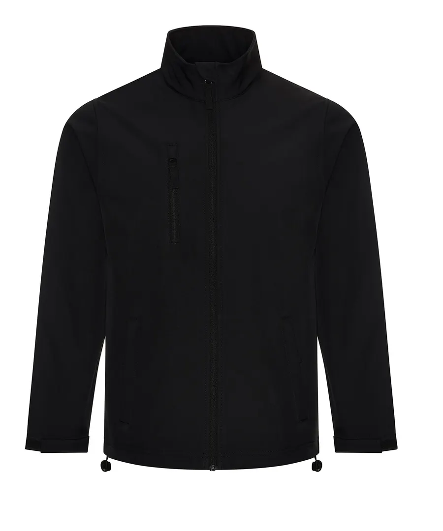 Pro three-layer softshell jacket – Black