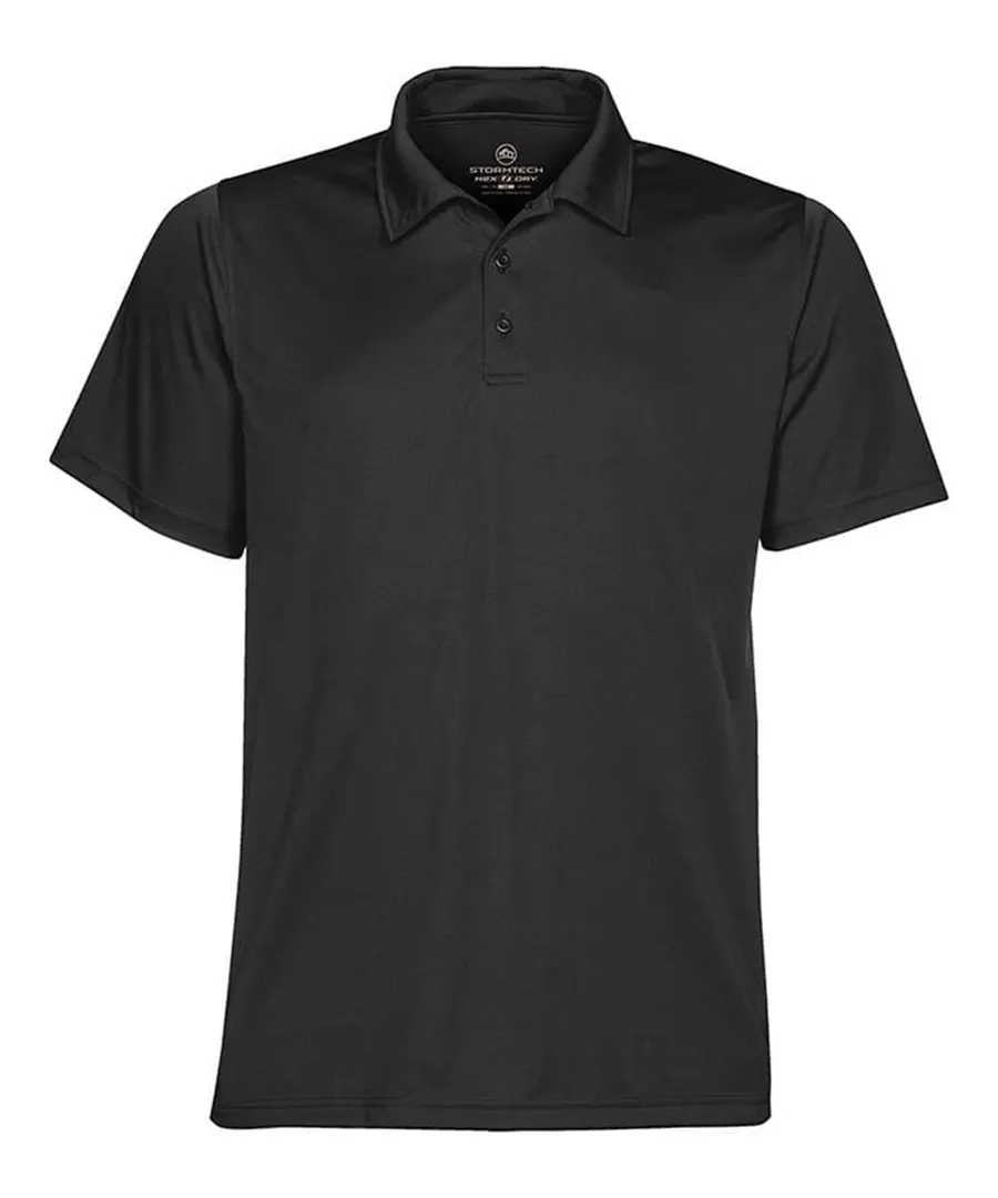 Sports performance polo – Black