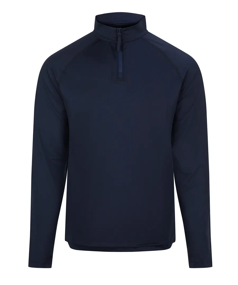 Lightweight active 1/4-zip – French Navy