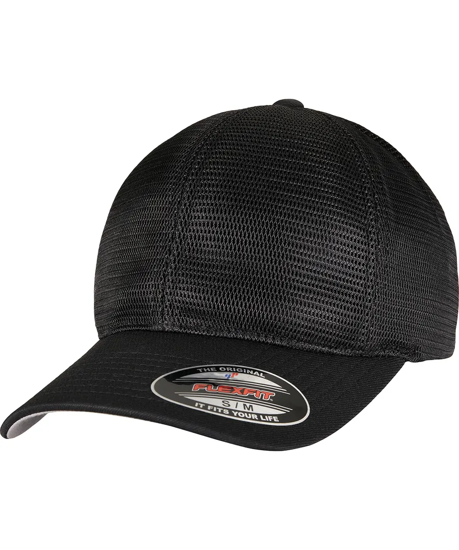 Flexfit 360 omnimesh cap (360) – Black