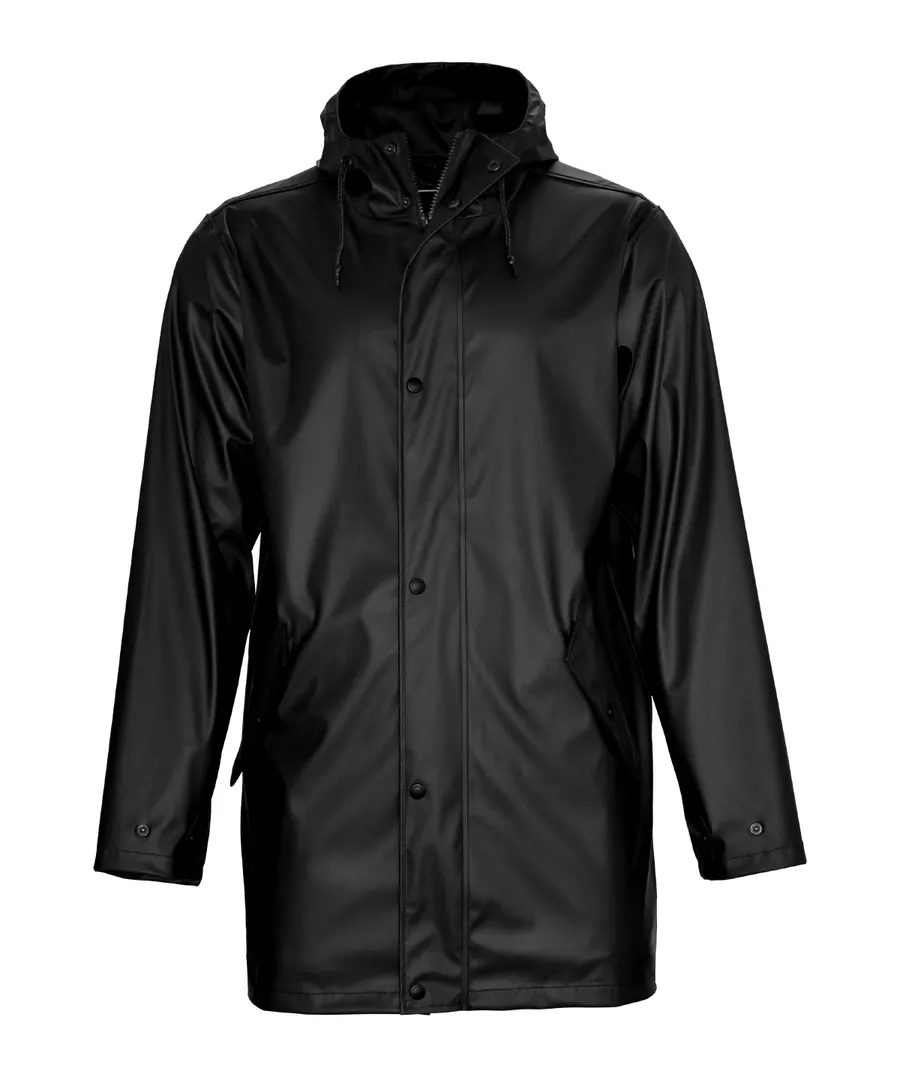 York unisex raincoat – Black