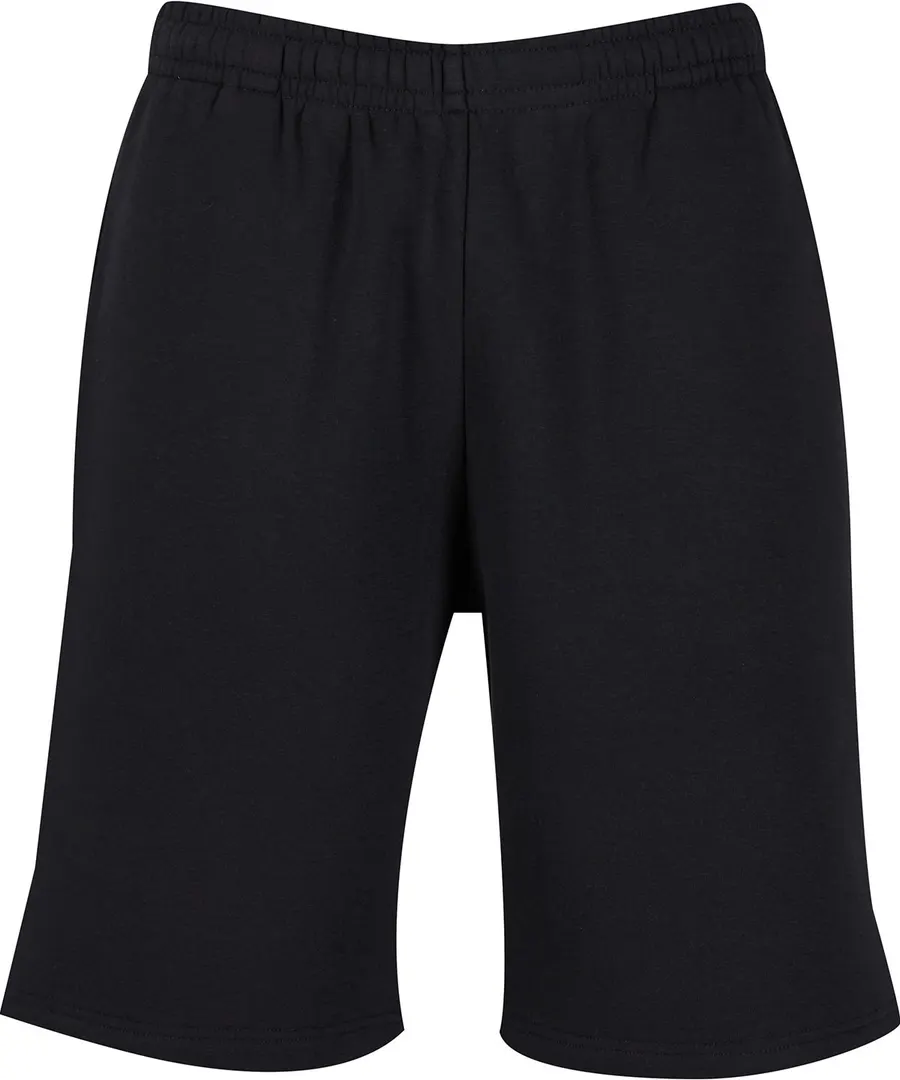 Fluffy sweat shorts – Black