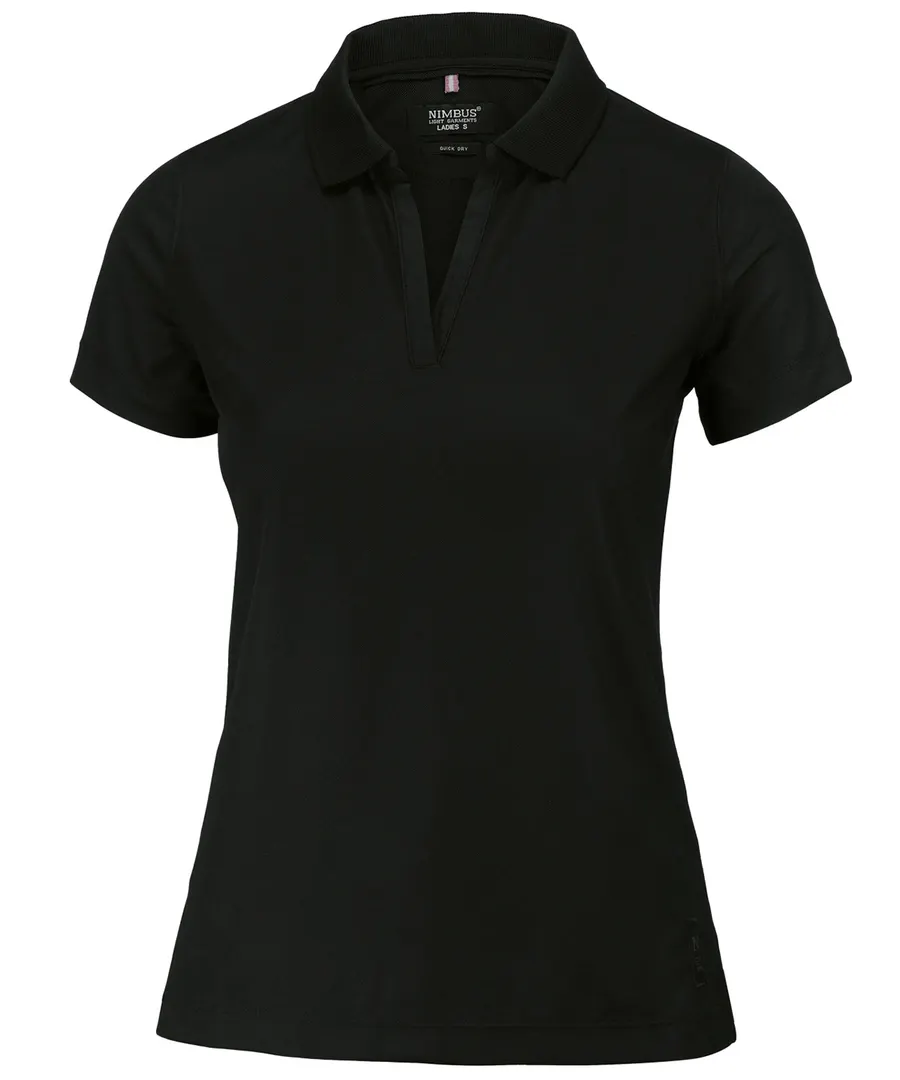 Women’s Clearwater – quick-dry performance polo – Black