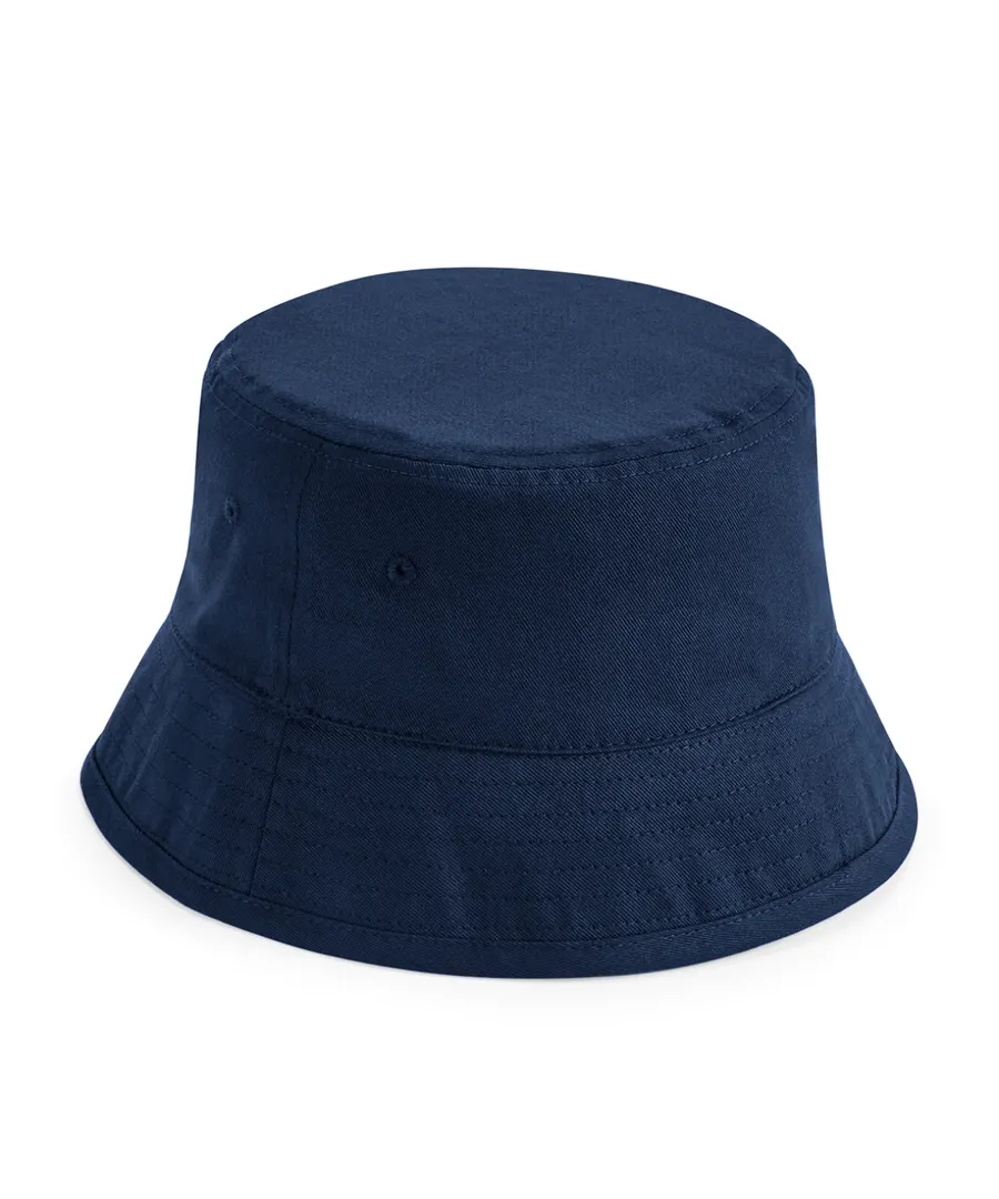 Junior organic cotton bucket hat – Navy