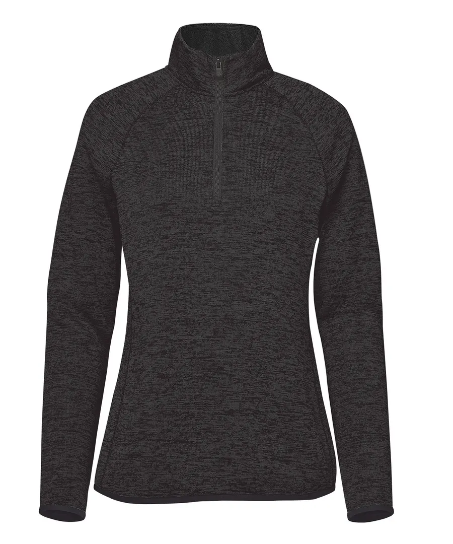 Women’s Yosemite ½-zip pullover – Black Heather