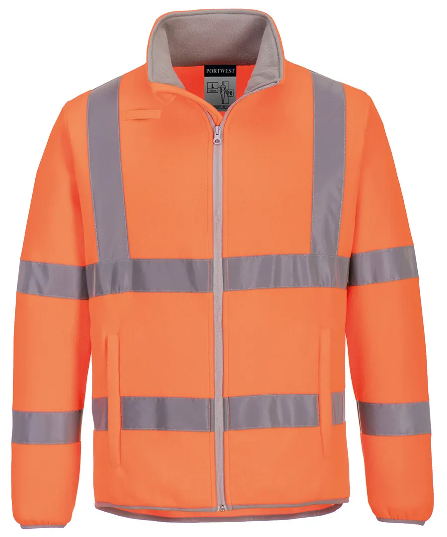 Eco Hi-vis fleece jacket (EC70) – Orange