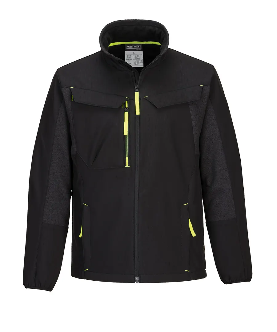 WX3 Eco Hybrid softshell jacket (2L) (T753) – Black