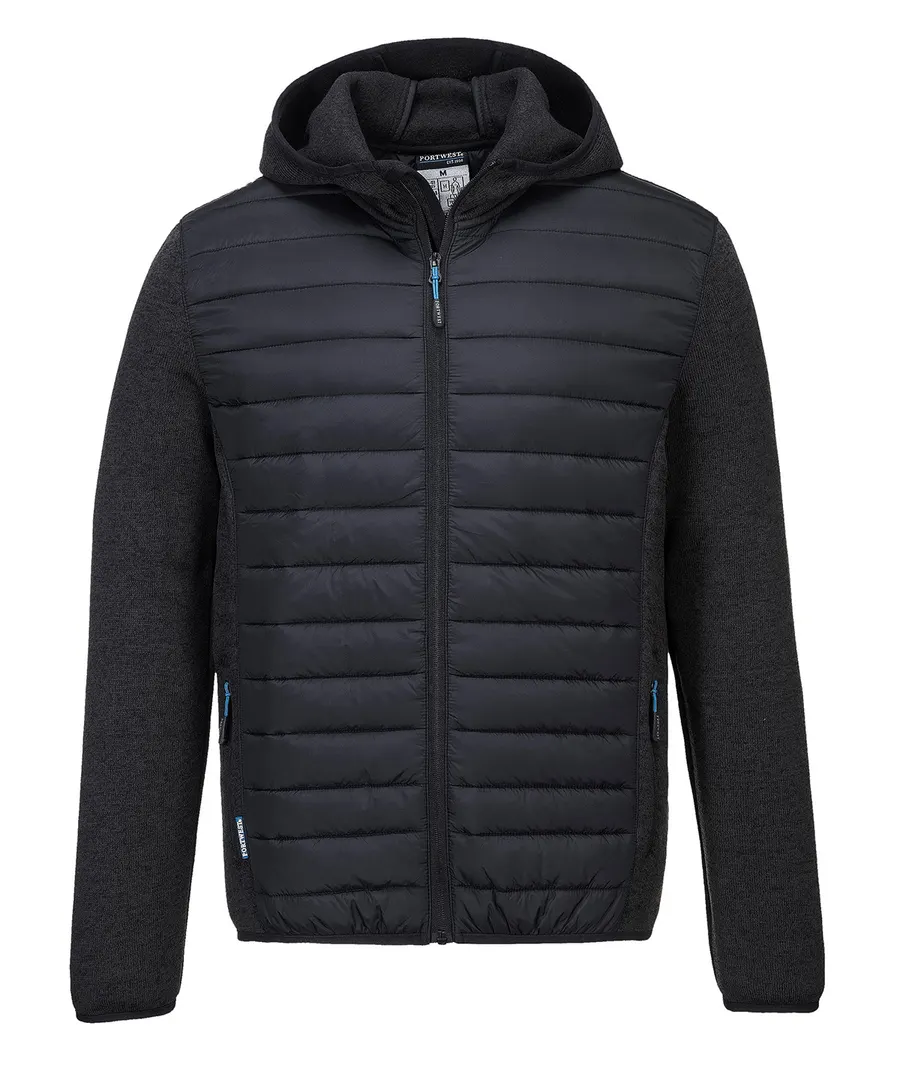 KX3 Hybrid baffle jacket (T832) – Grey Marl