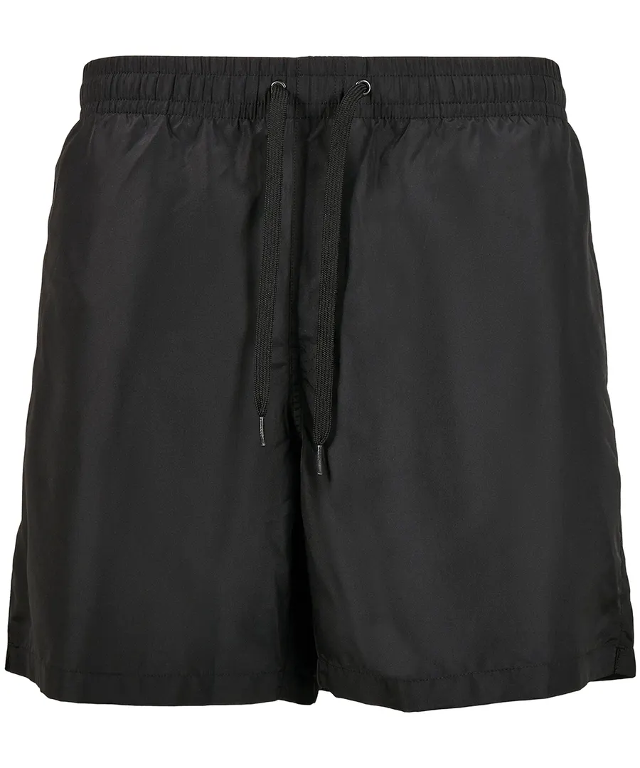 Recycled swim shorts – Black
