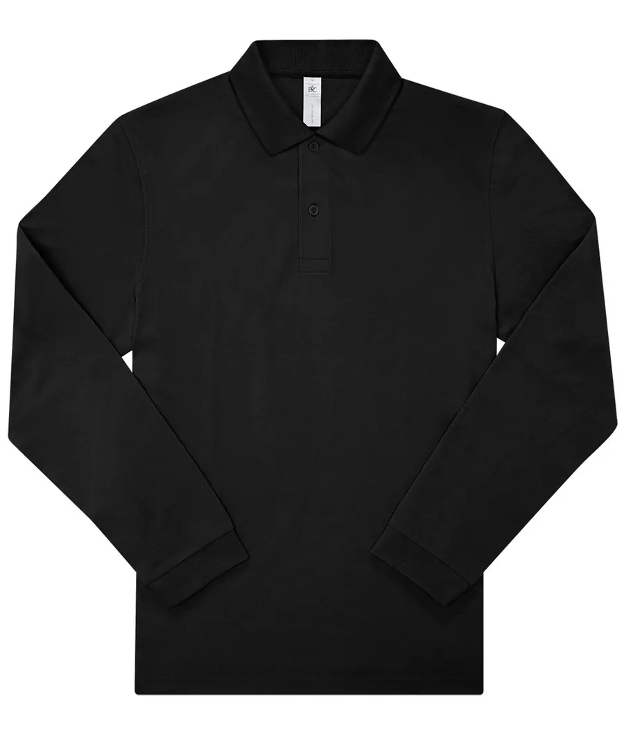 B&C My Polo 180 LSL – Black