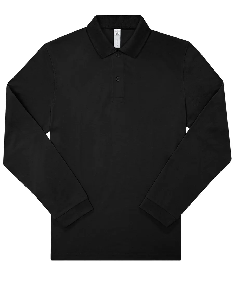 B&C My Polo 210 LSL – Black