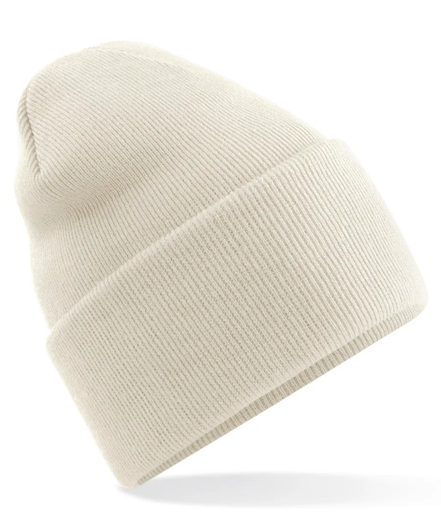 Original deep-cuffed beanie – Almond