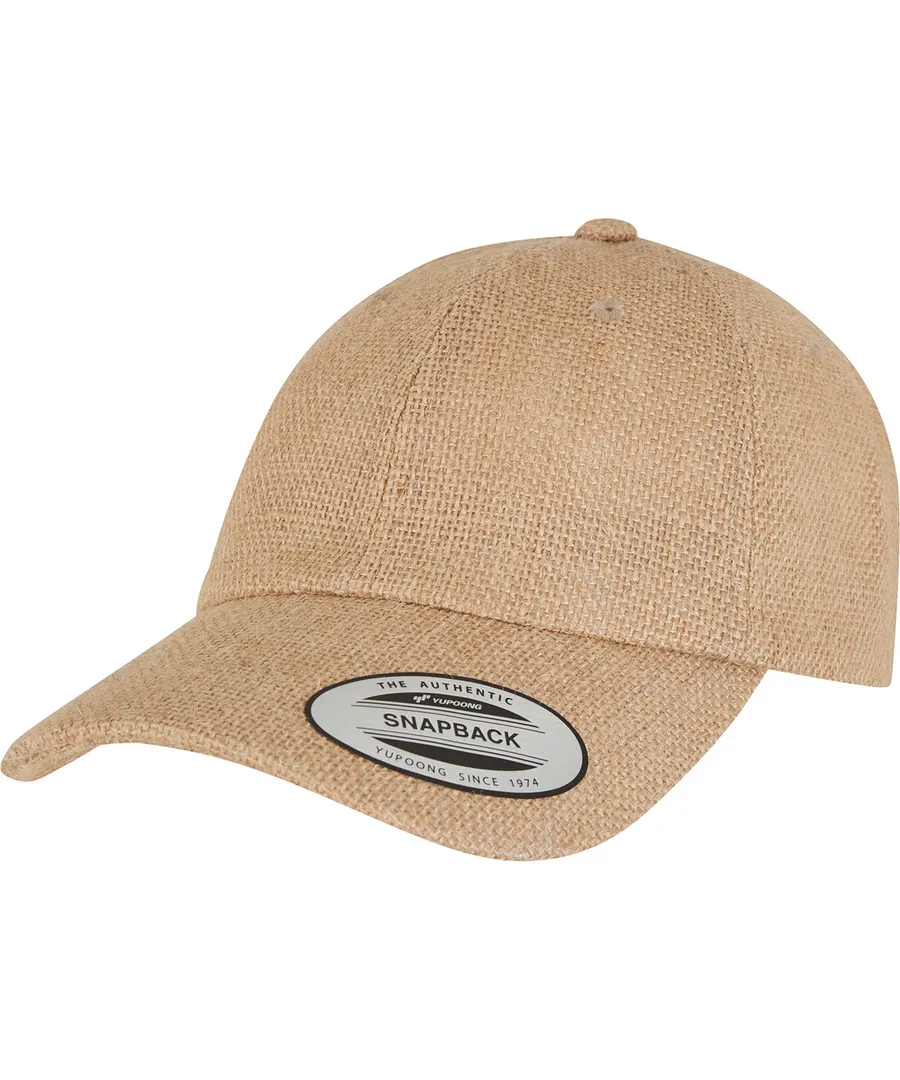 Flexfit Dad jute cap (9303) – Nature
