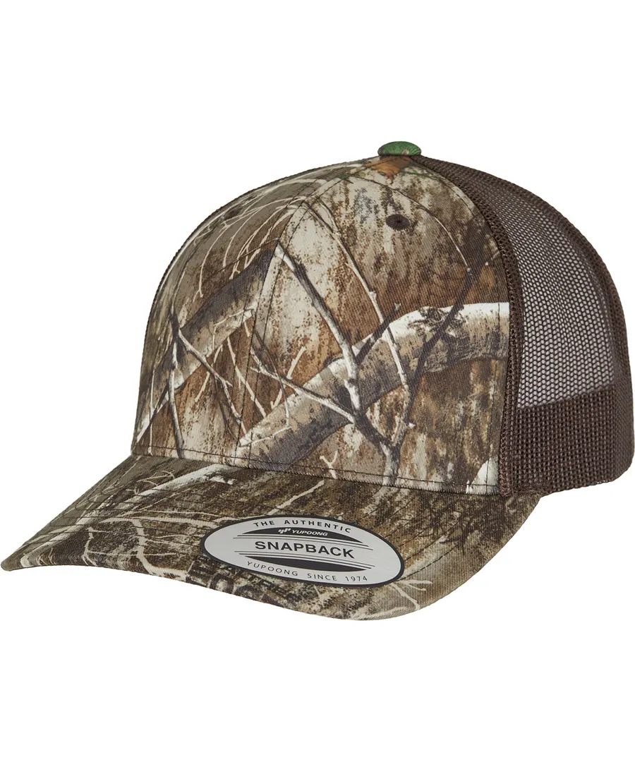 YP Classics® RealTree camo retro trucker cap (6606RC) – Edge