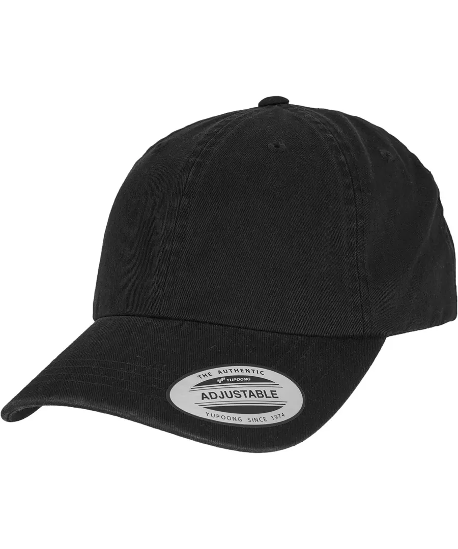 Flexfit low-profile garment-washed (6245GW) – Black