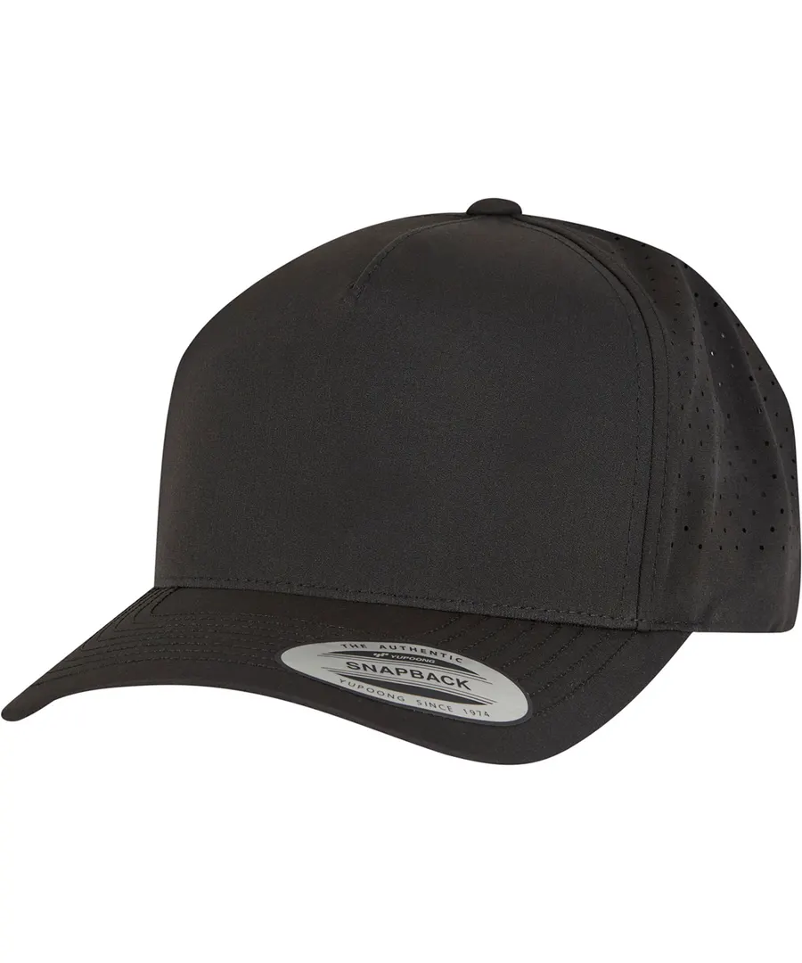 YP Classics® 5-panel snapback (5389AP) – Black
