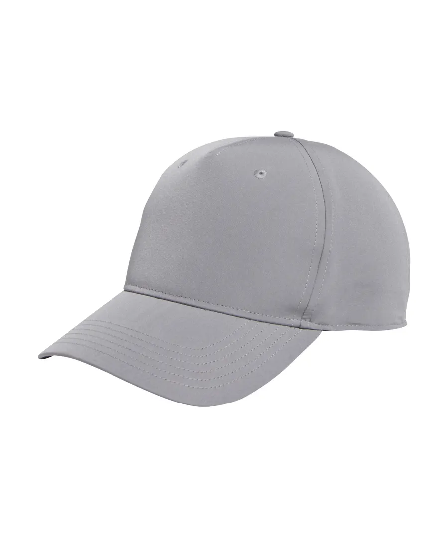 Golf performance crested cap – Grey Three