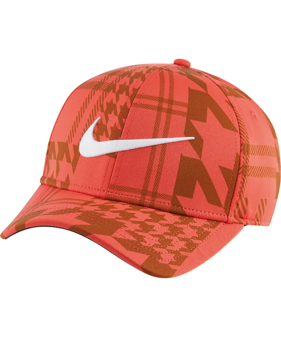 Nike Arobill CLC99 cap – Track Red/Dark Driftwood/White