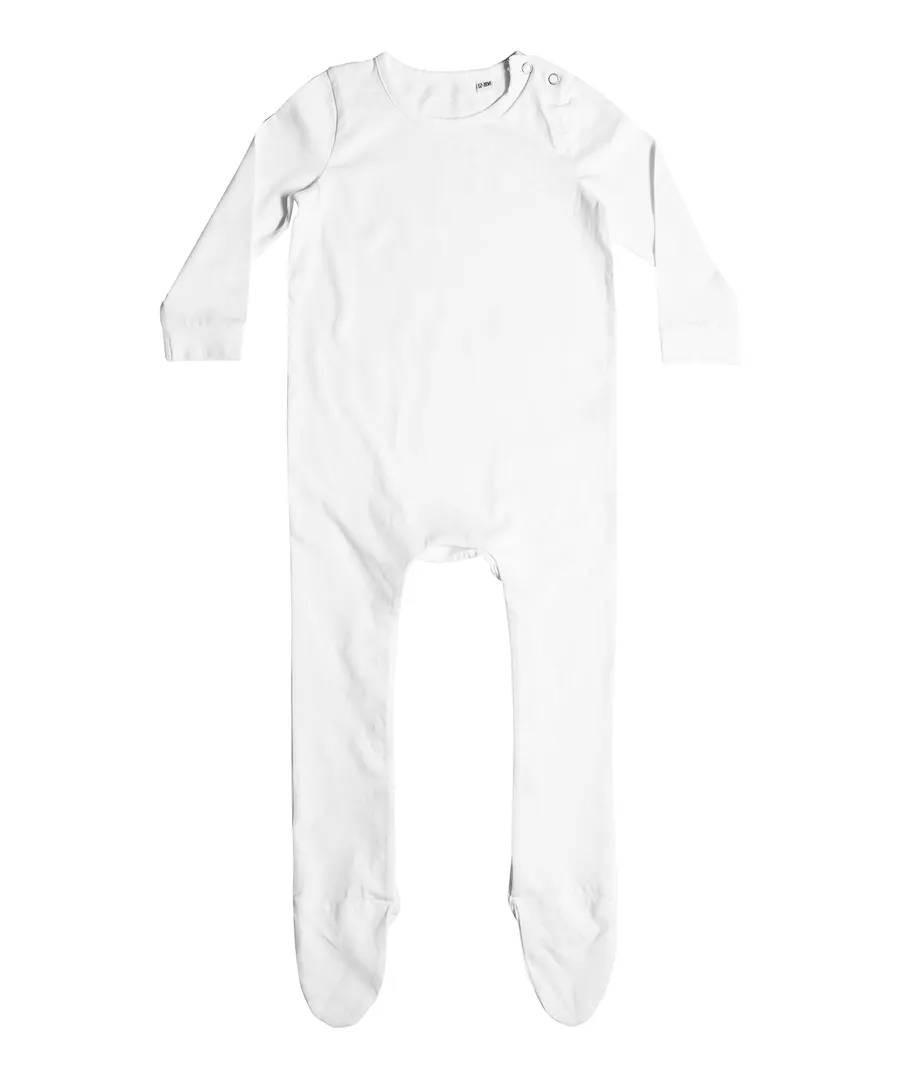 Organic sleepsuit – White